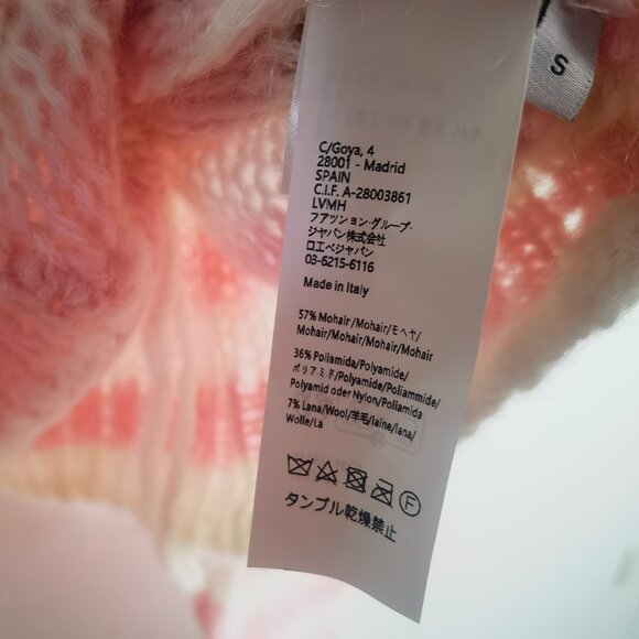 LOEWE Anagram striped mohair-blend sweater - Picture 10 of 13